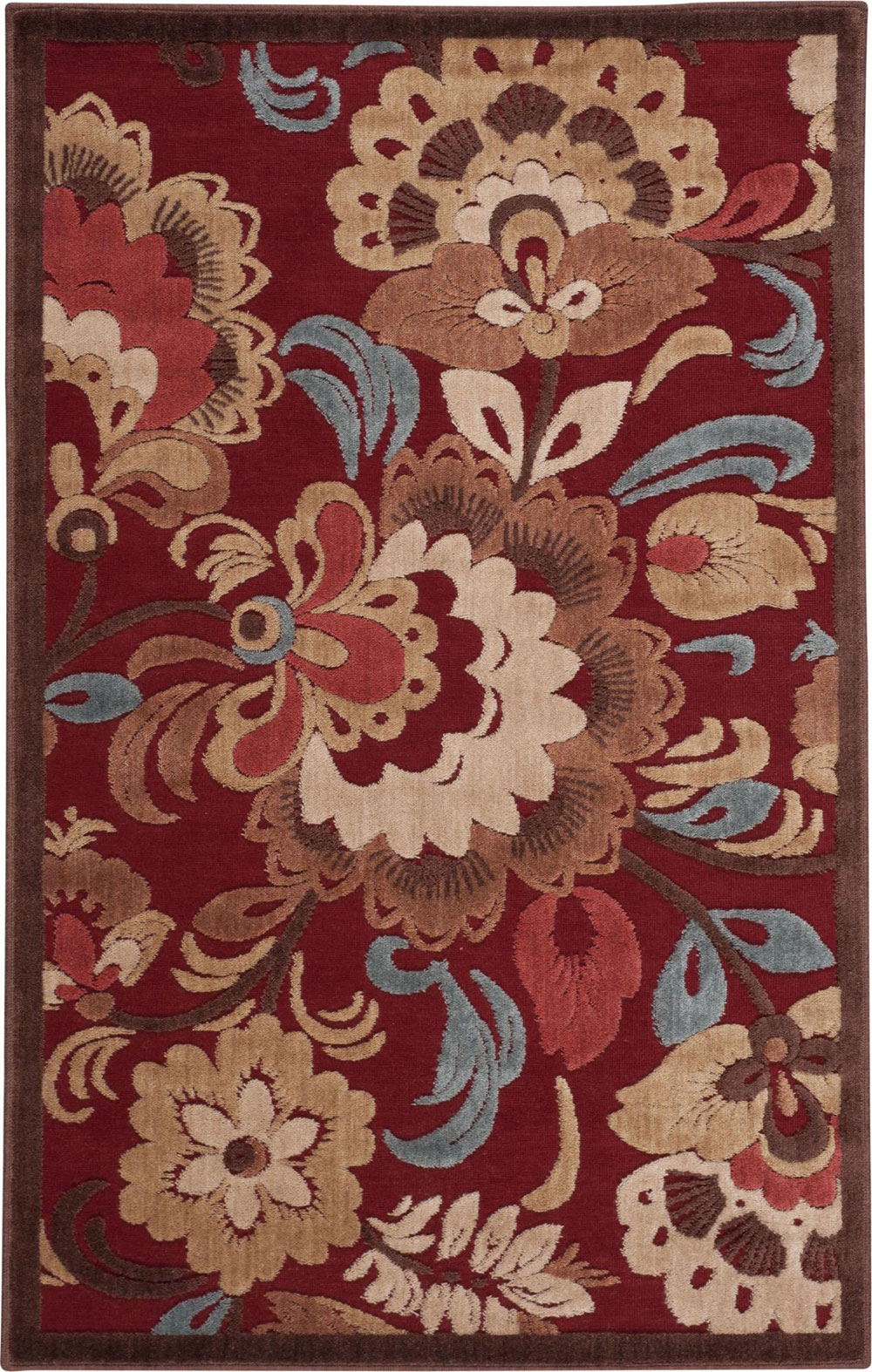 Nourison GRAPHIC ILLUSIONS GIL23 RED Rug