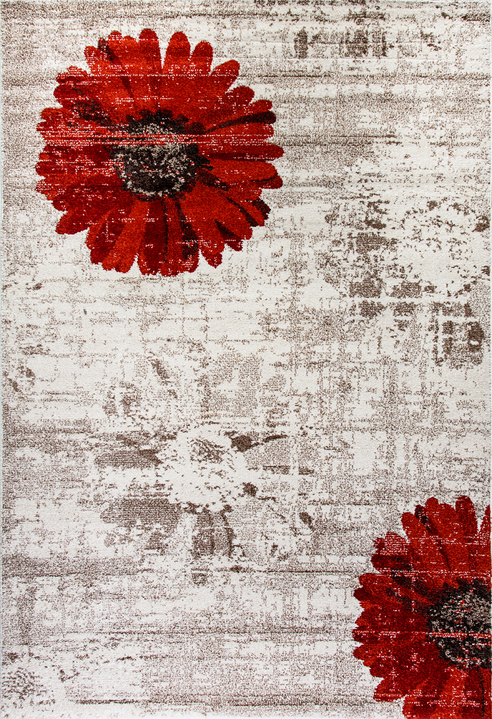 Dynamic INFINITY 35009 IVORY/RED Rug