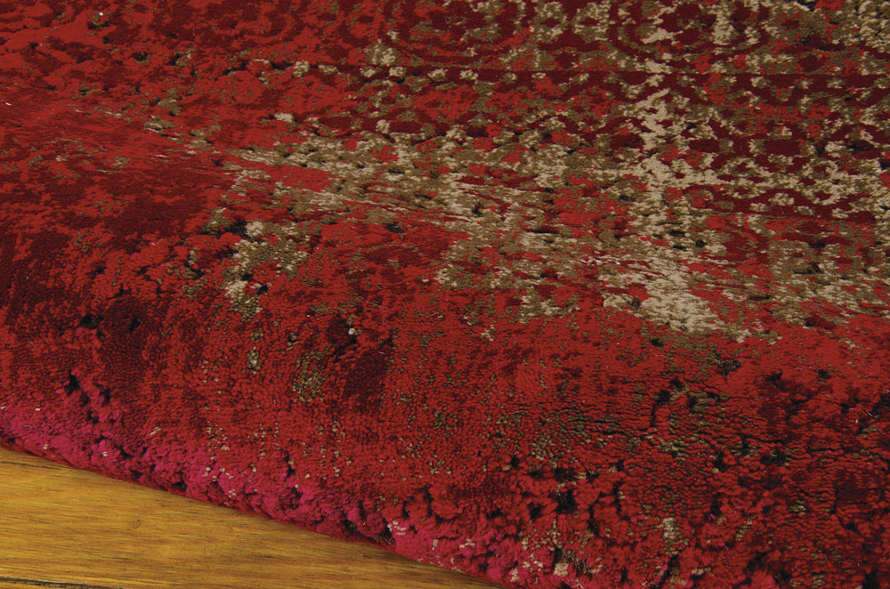 Nourison KARMA KRM01 RED Detail