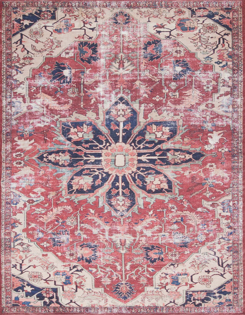 Magnolia Home LUCCA LF-04 RUST - IVORY Rug