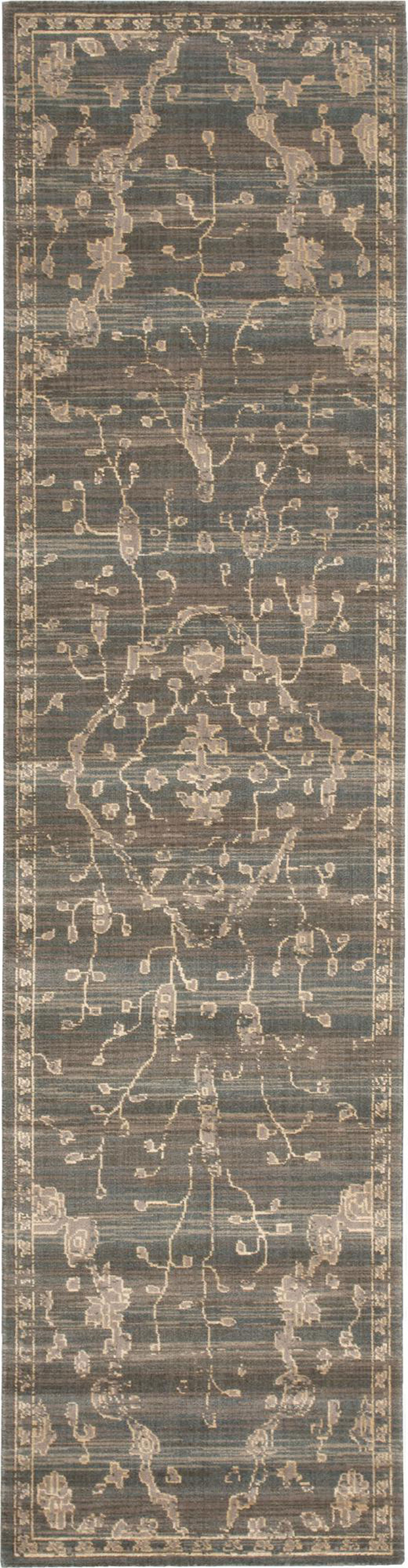 Nourison SILK ELEMENTS SKE30 AZURE Rug