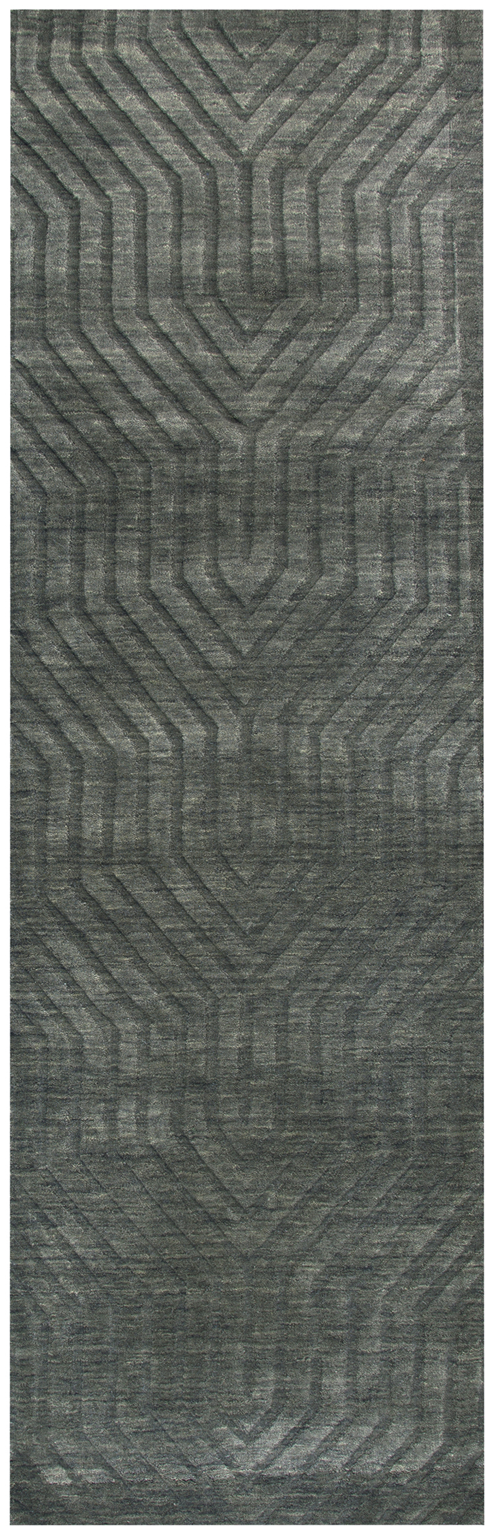 Rizzy Home Technique TC8574 gray/charcoal Rug