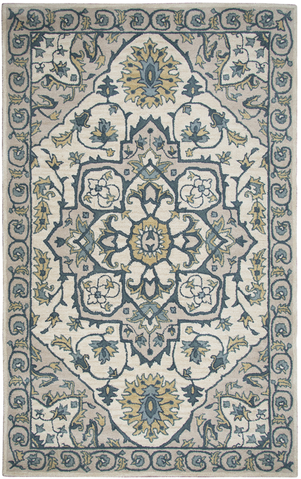 Rizzy Home Valintino VN098A Ivory/Cream Rug