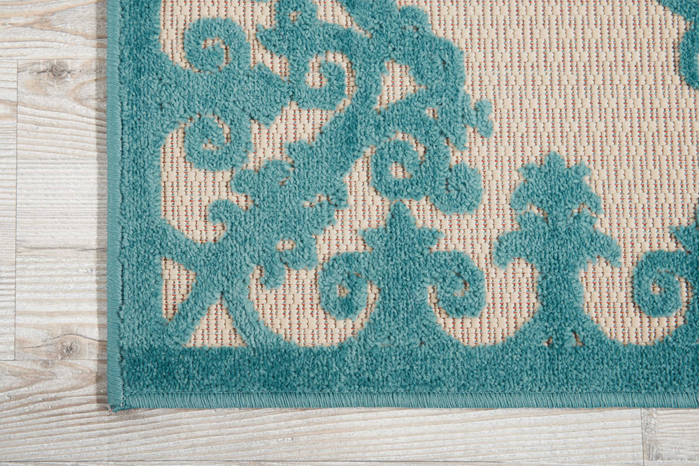 Nourison ALOHA ALH12 AQUA Rug