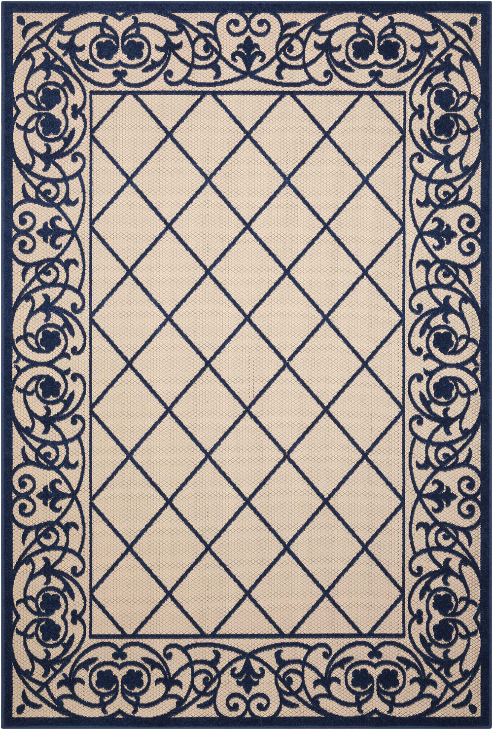 Nourison ALOHA ALH16 NAVY                 Rug