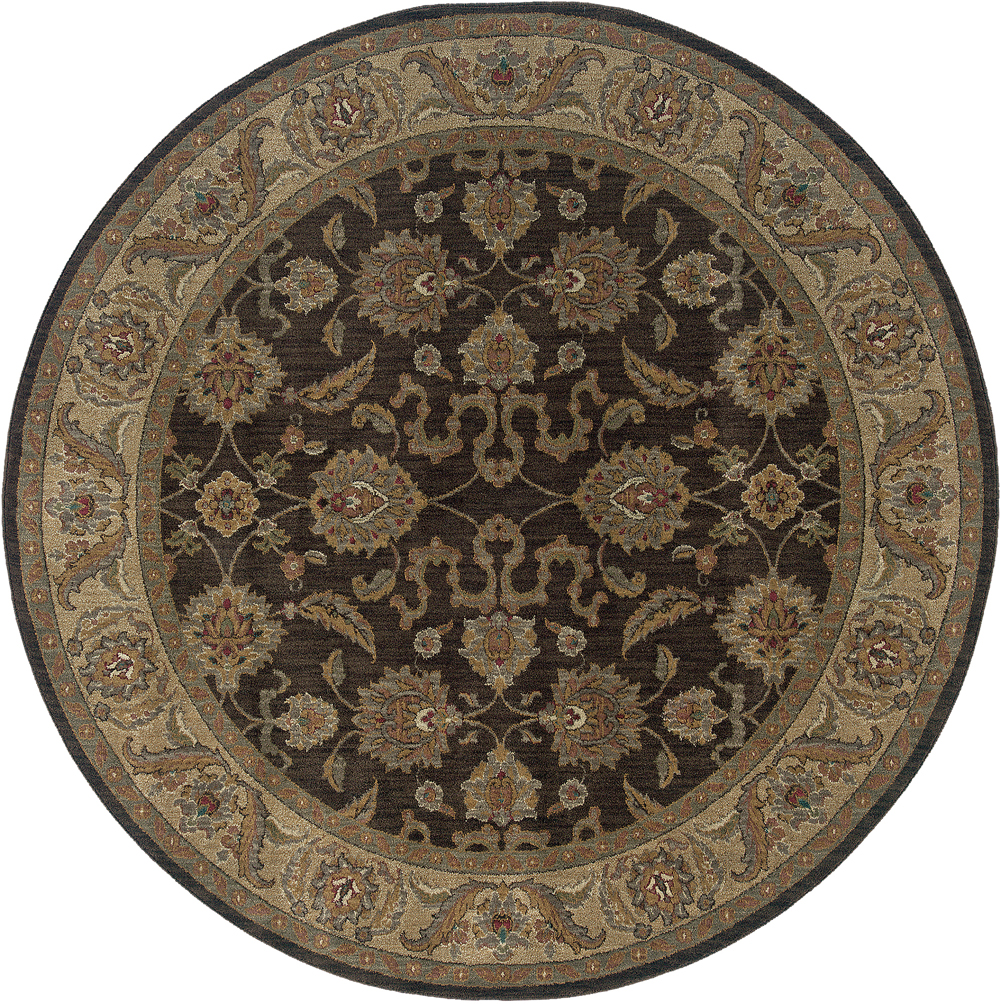 Oriental Weavers ALLURE 012B1 Brown Rug