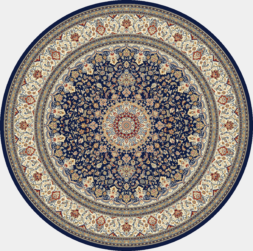 Dynamic ANCIENT GARDEN 57119 BLUE/IVORY Rug