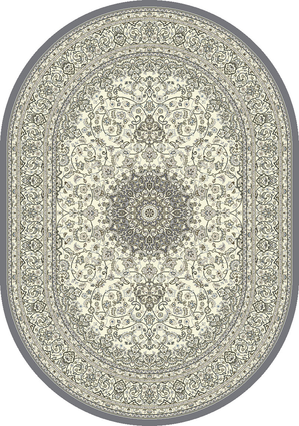 Dynamic ANCIENT GARDEN 57119 CREAM/GREY Rug