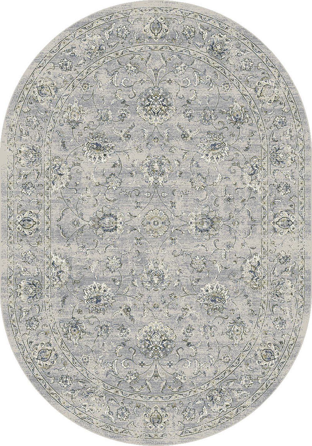 Dynamic ANCIENT GARDEN 57126 SILVER/GREY Rug