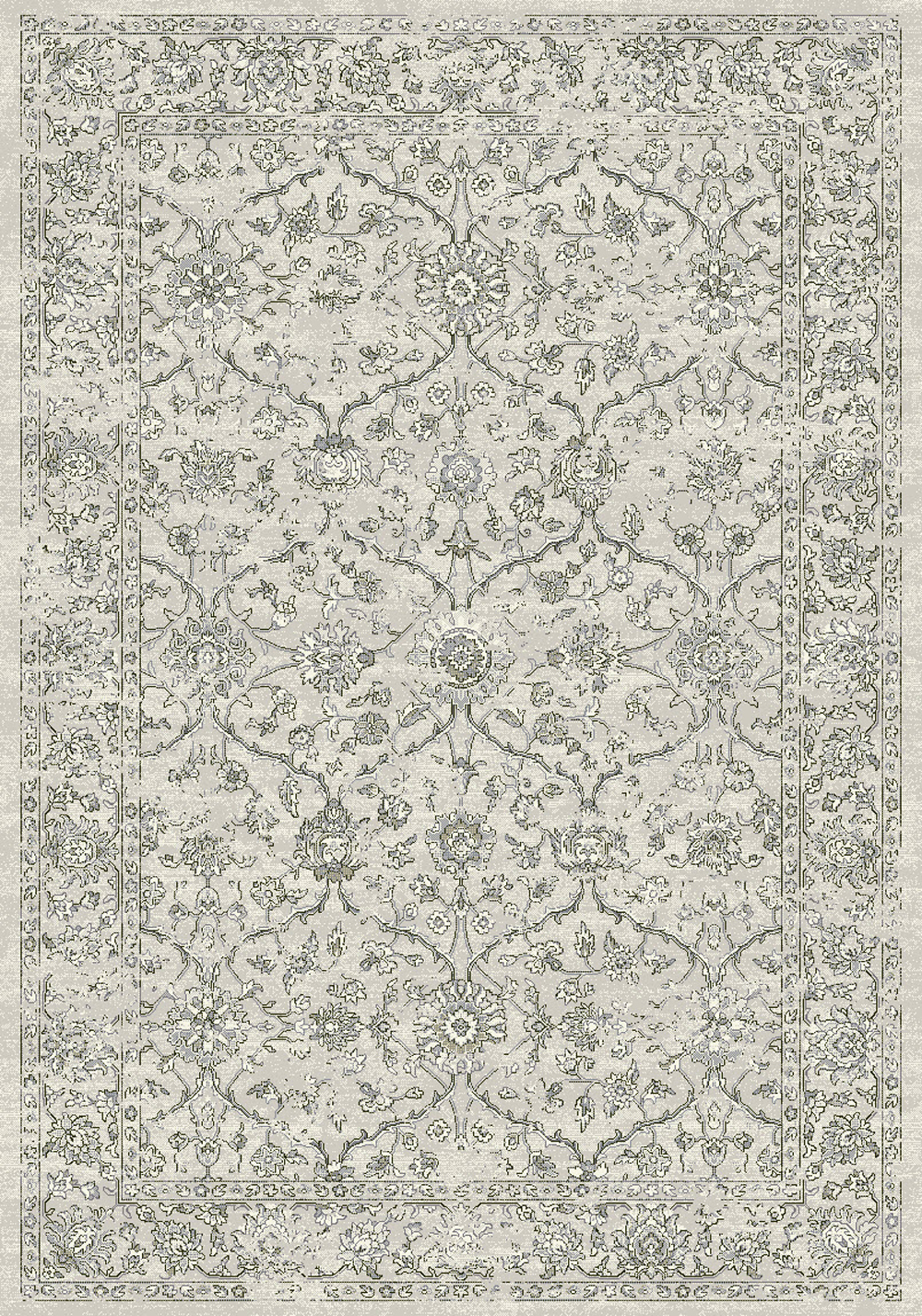 Dynamic ANCIENT GARDEN 57136 SILVER/GREY Rug