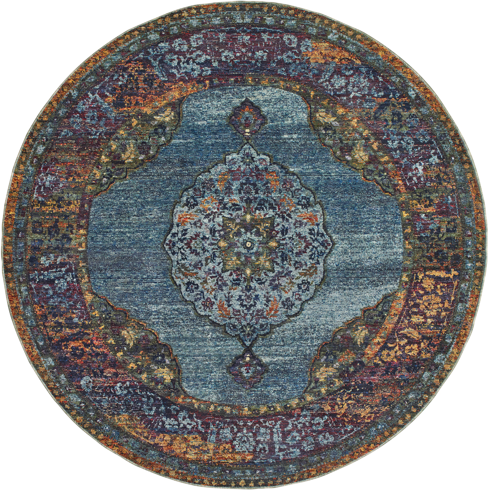 Oriental Weavers ANDORRA 7139A Blue Rug