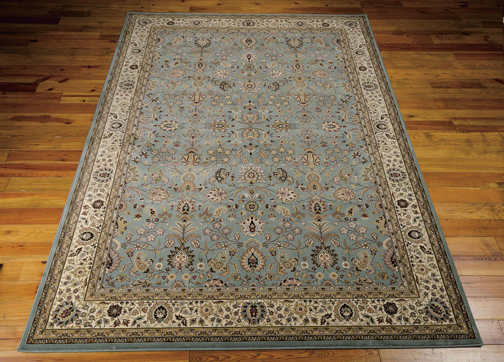 Kathy Ireland KI11 ANTIQUITIES ANT04 SLATE BLUE Rug