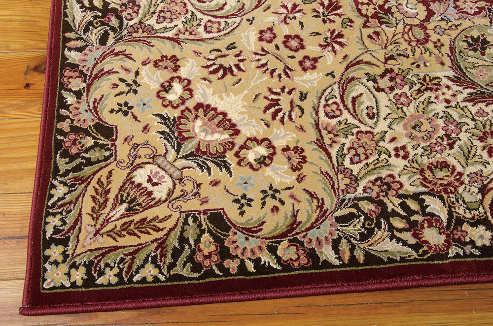 Kathy Ireland KI11 ANTIQUITIES ANT05 BURGUNDY Rug