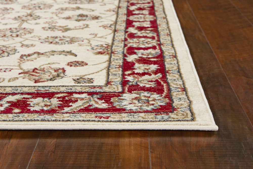 Kas Avalon 5613 Ivory/Red Rug