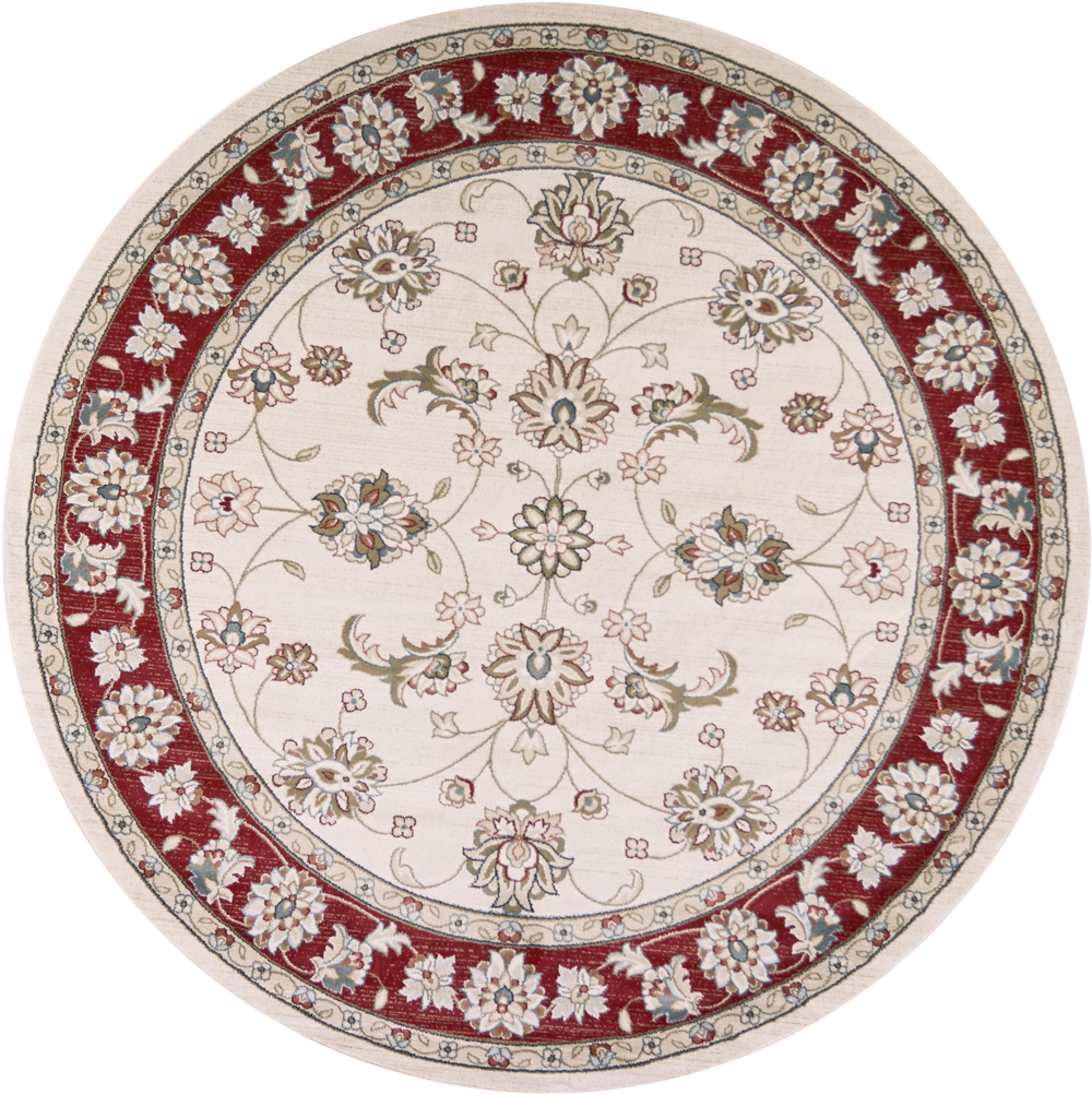 Kas Avalon 5613 Ivory/Red Rug