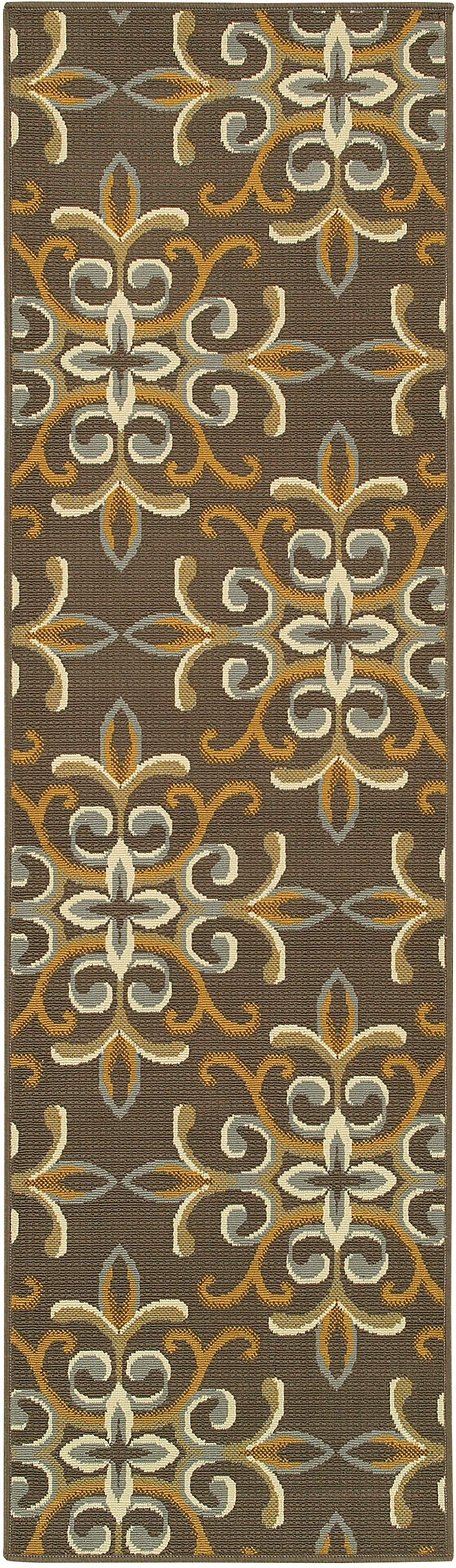 Oriental Weavers BALI 8990H Grey Rug