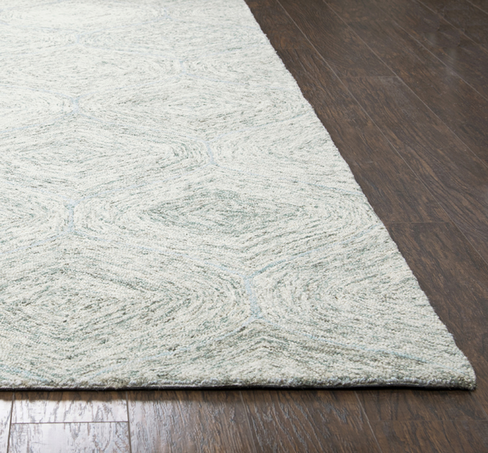 Rizzy Home Brindleton BR364A Green Rug