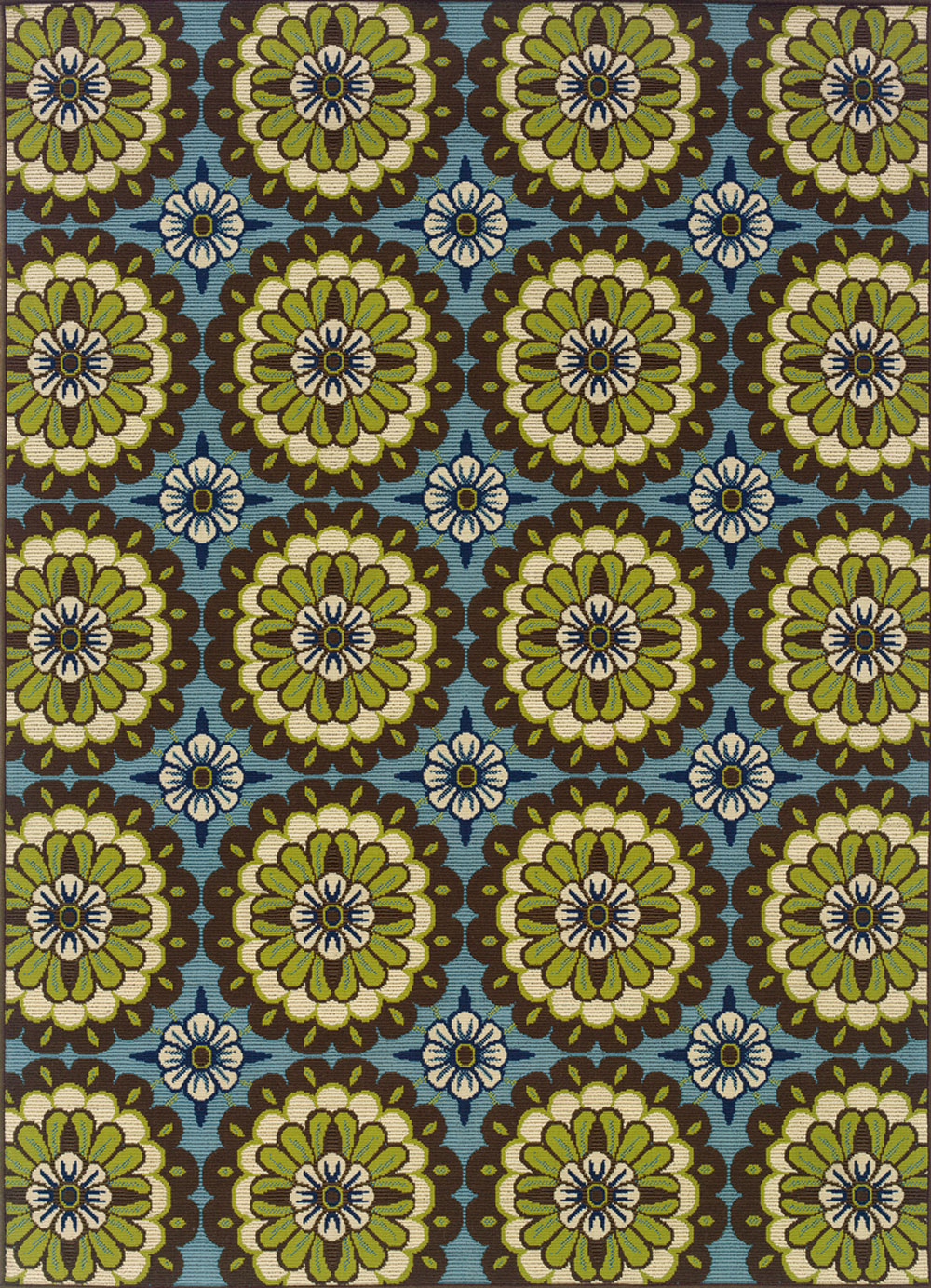 Oriental Weavers CASPIAN 8328L Blue Rug