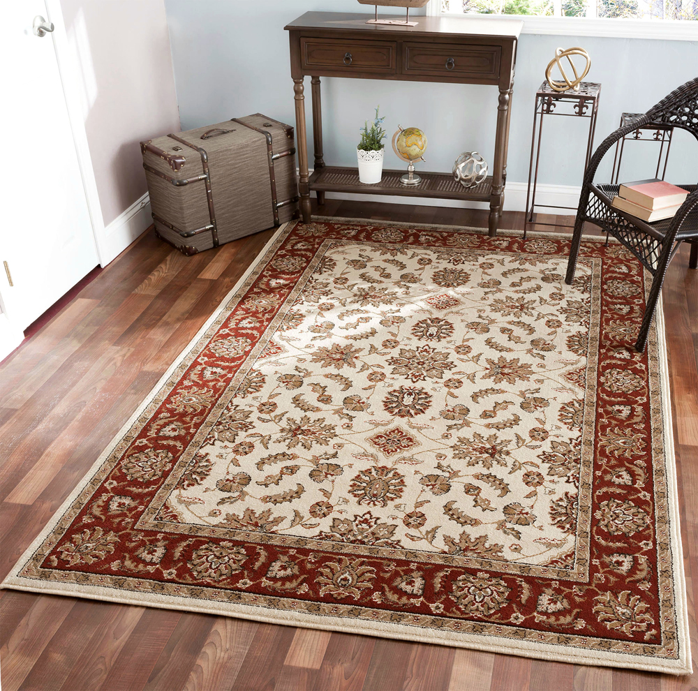 Radici USA Como 1592/1054/IVORY/BRIC ivory Rug