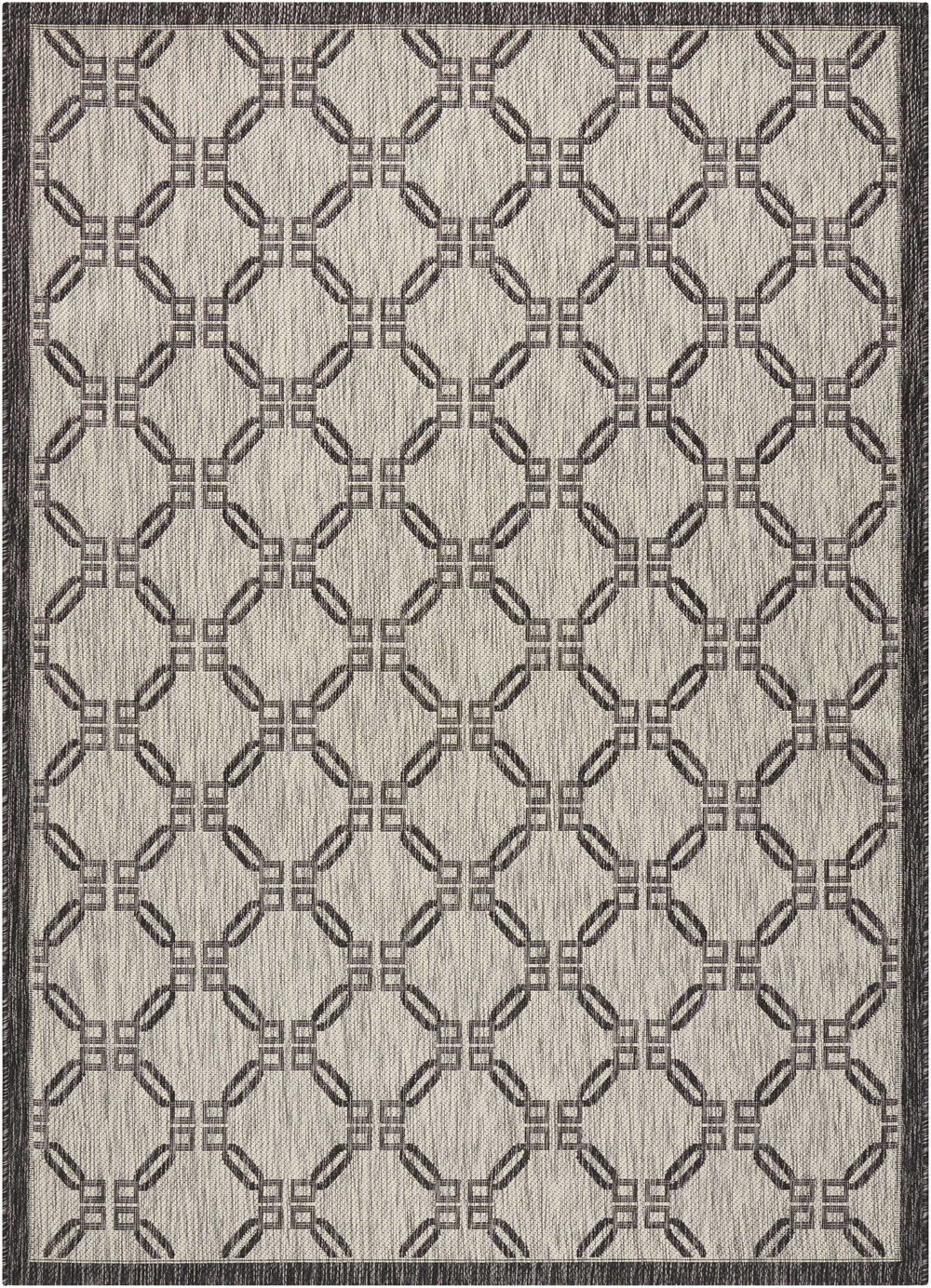 Nourison COUNTRY SIDE CTR02 IVORY/CHARCOAL Rug