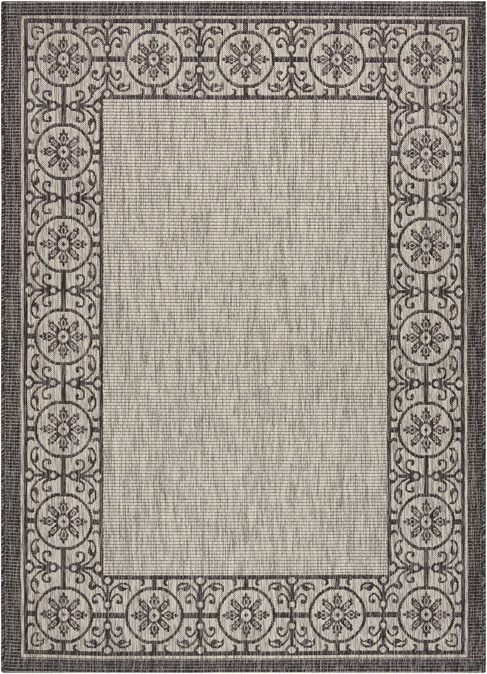 Nourison COUNTRY SIDE CTR03 IVORY/CHARCOAL Rug
