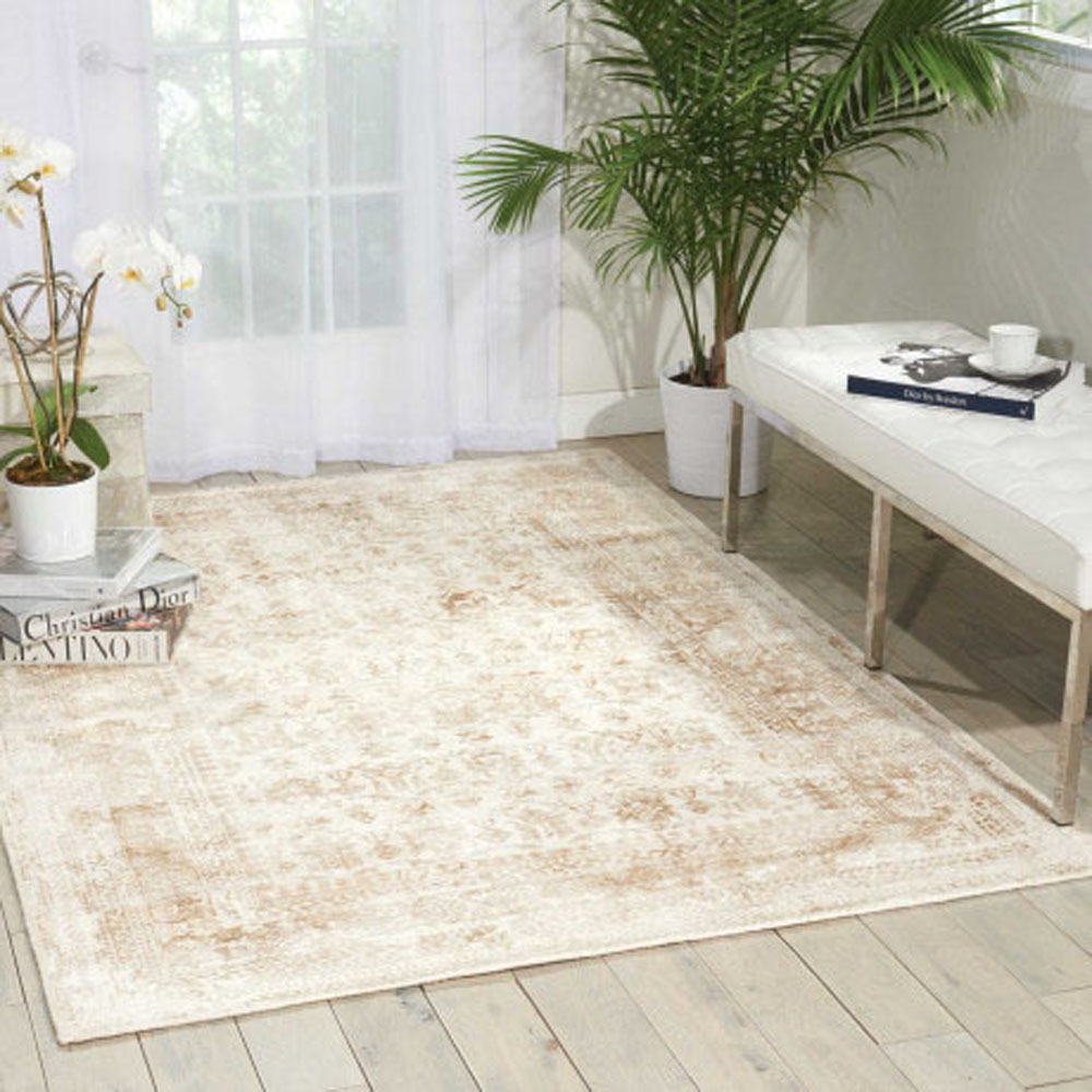 Kathy Ireland KI26 DESERT SKIES DSK05 BEIGE Rug