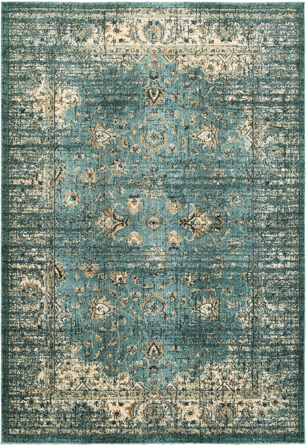 Oriental Weavers EMPIRE 114L4 Blue Rug