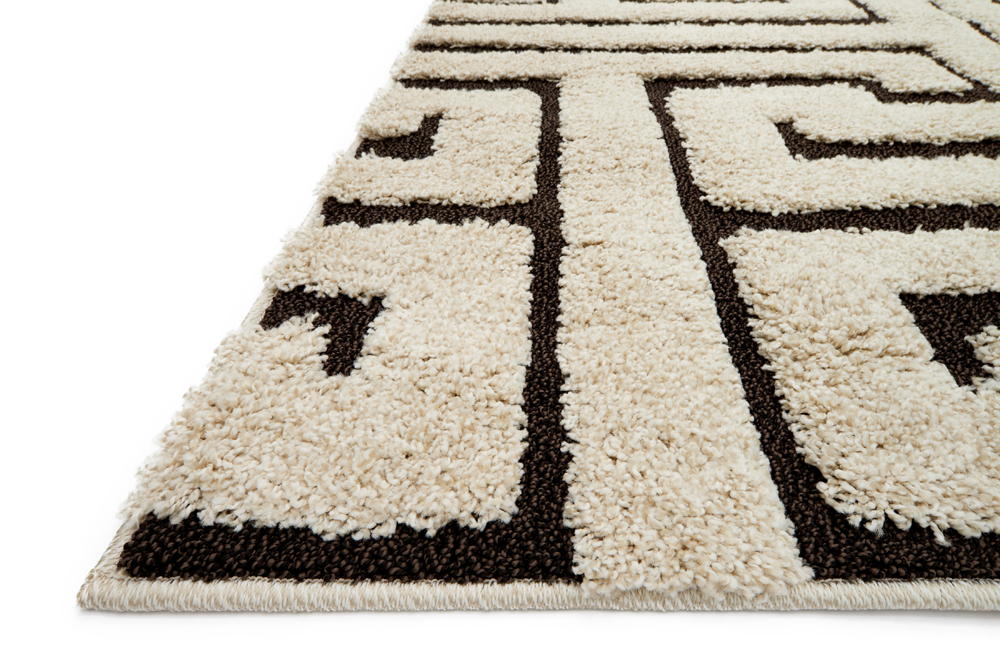 Loloi ENCHANT EN-28 IVORY/DARK BROWN Rug