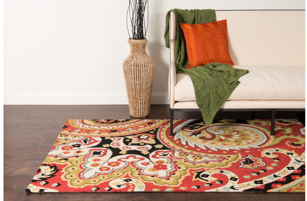 Loloi FRANCESCA FC-09 RED/BLACK Rug