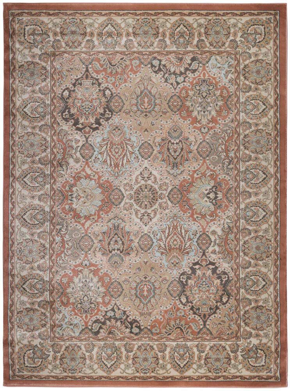 Radici USA Garda 3802/0022/TERRACOTTA Terracotta Rug