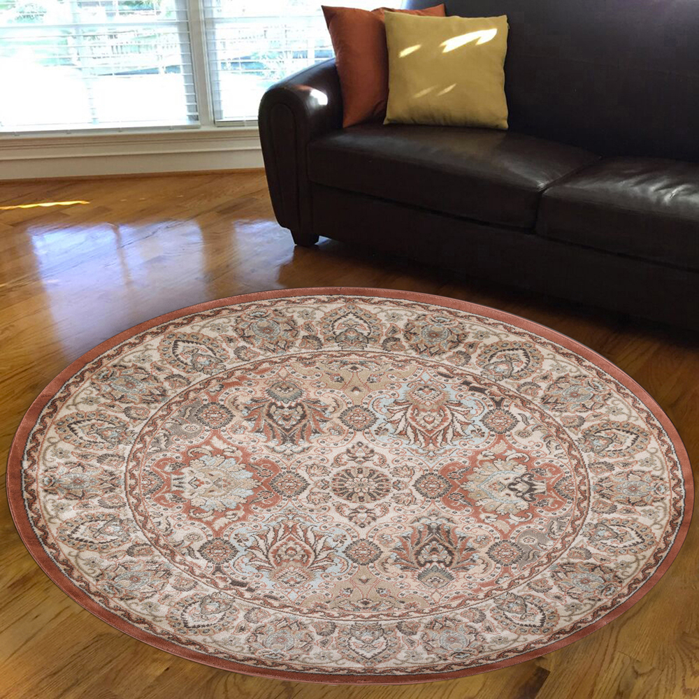 Radici USA Garda 3802/0024/TERRACOTTA Terracotta Rug