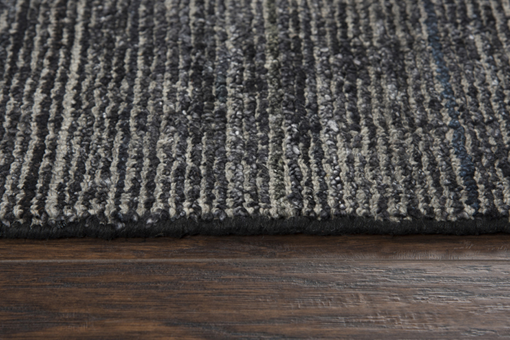 Rizzy Home Grand Haven GH724A Black Rug