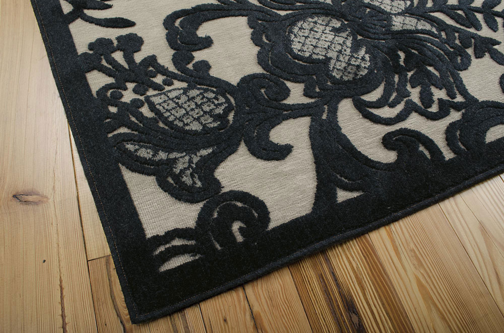 Nourison GRAPHIC ILLUSIONS GIL02 PEWTER Rug