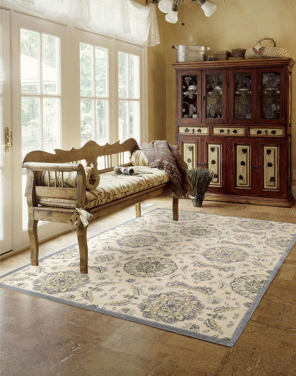 Nourison GRAPHIC ILLUSIONS GIL12 IVORY Rug
