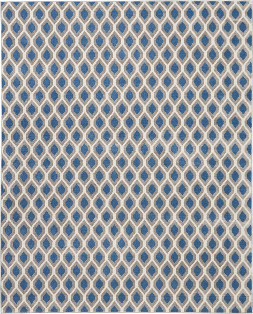 Nourison GRAFIX GRF22 BLUE Rug