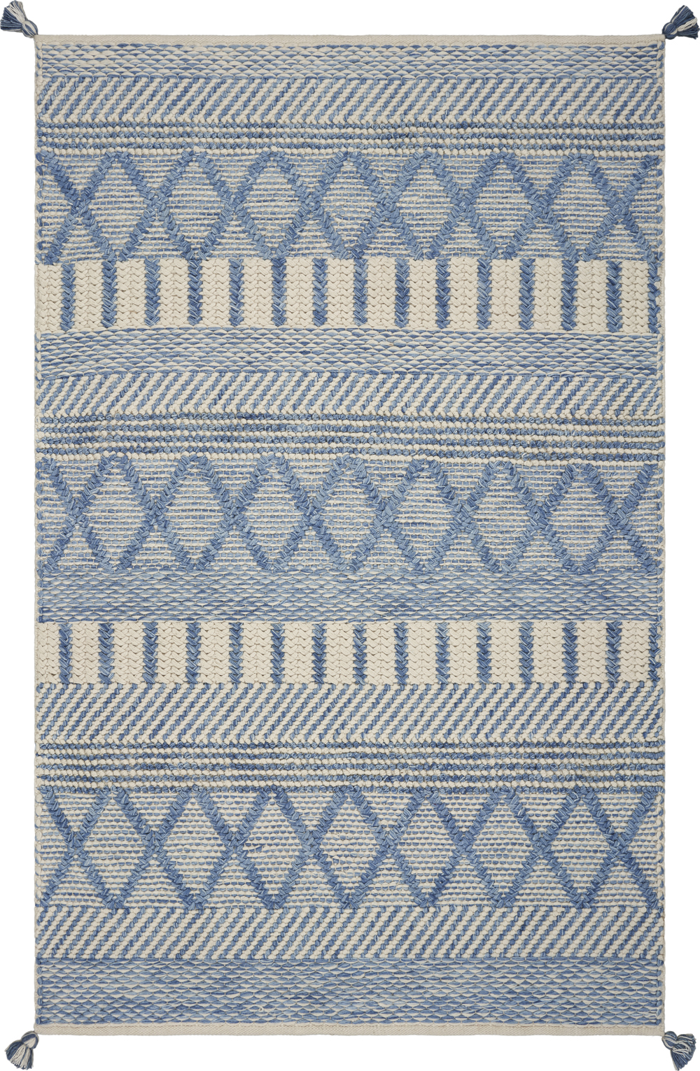 Kas Hang Ten Malibu 855 Denim Rug