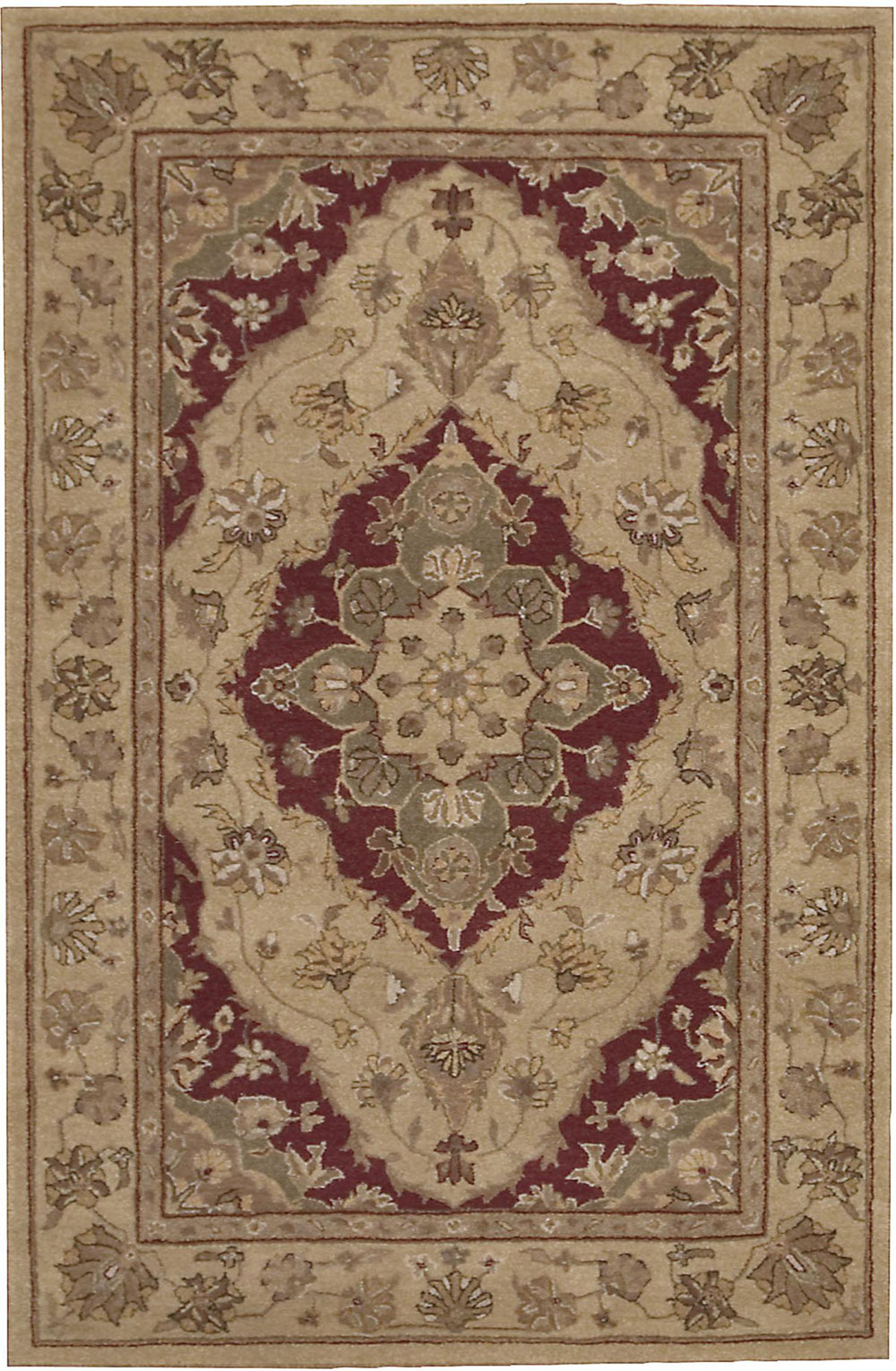 Nourison HERITAGE HALL HE03 LACQUER Rug