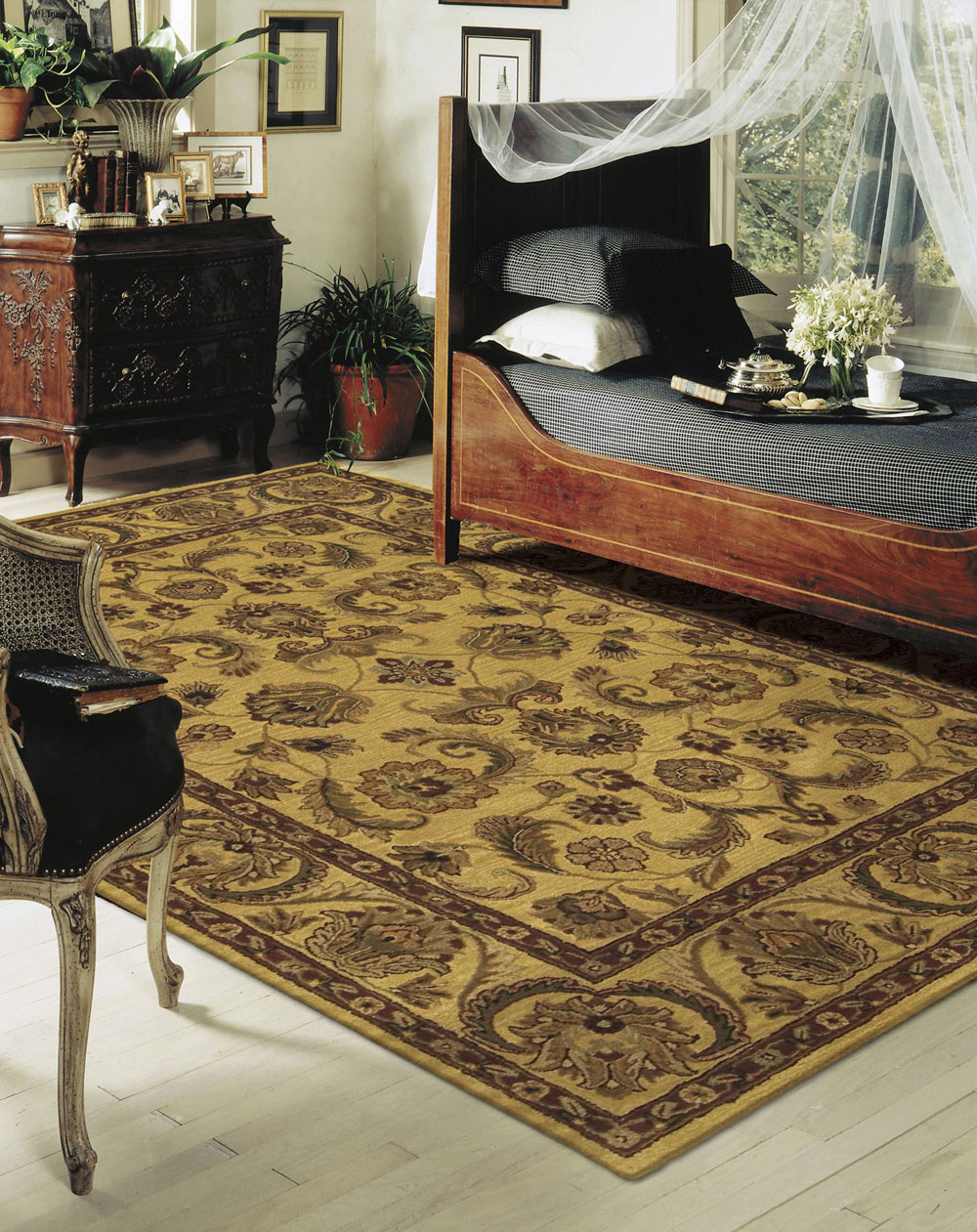 Nourison INDIA HOUSE IH19 GOLD Rug