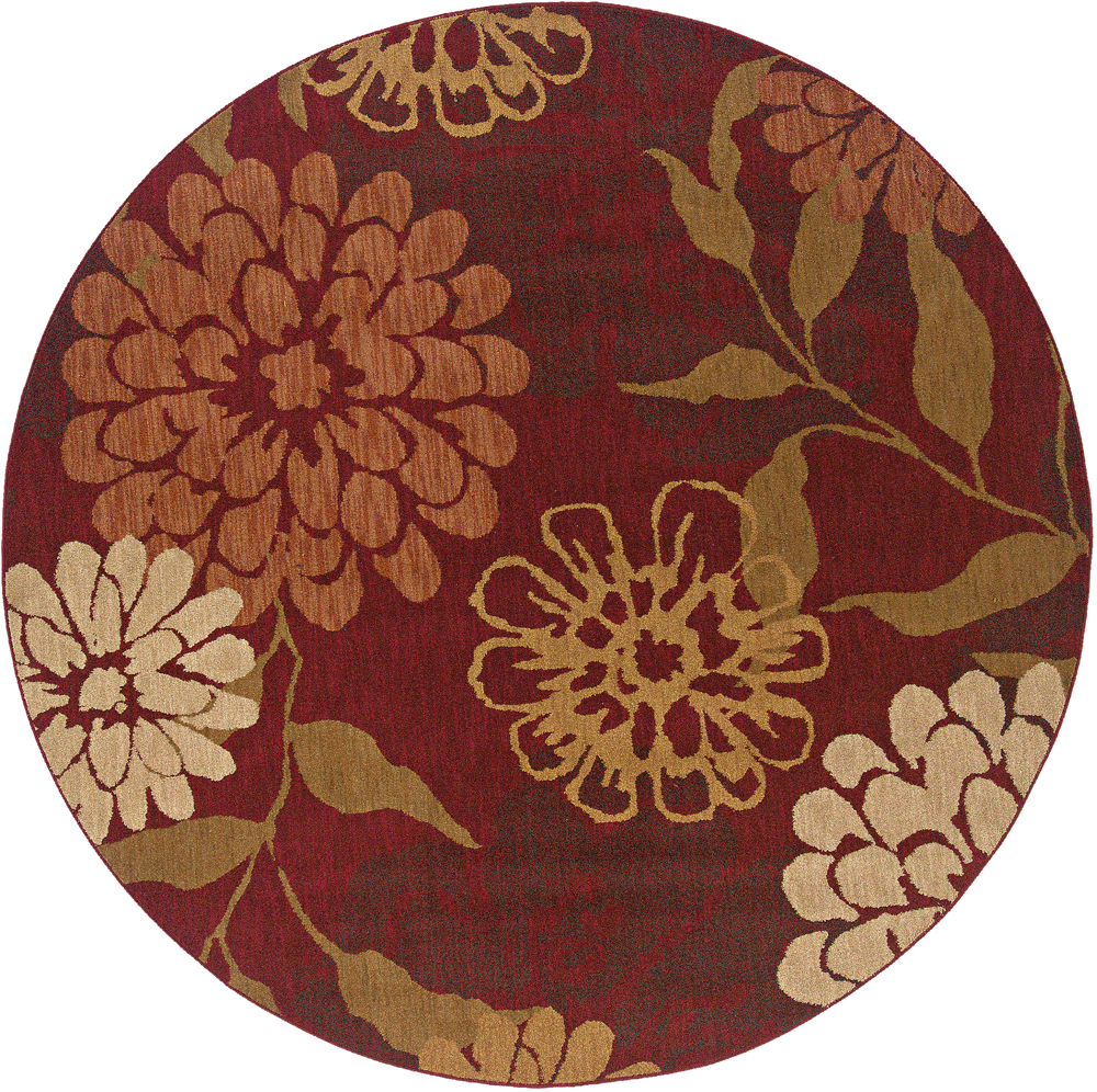 Oriental Weavers INFINITY 1134D Red Detail