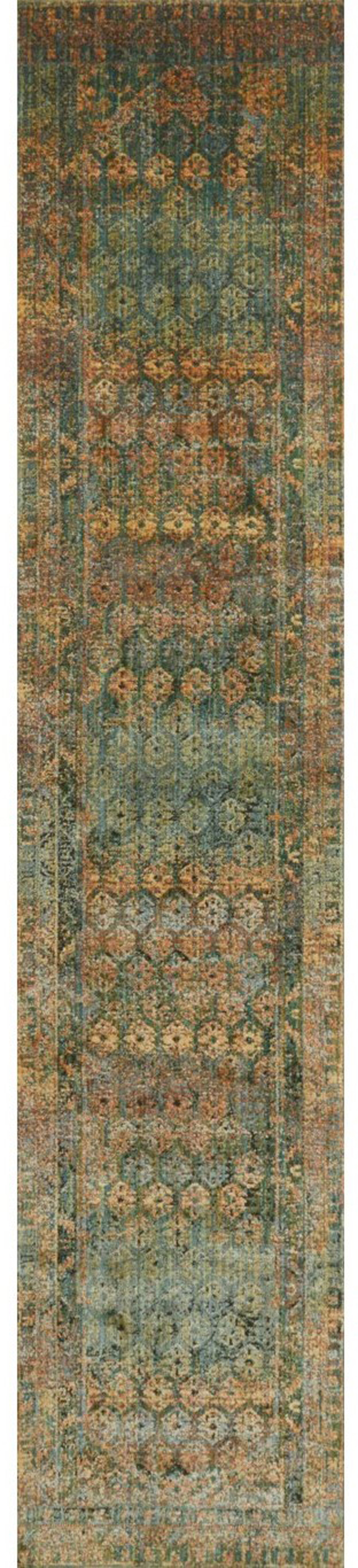 Loloi JAVARI JV-03 LAGOON/FIESTA Rug