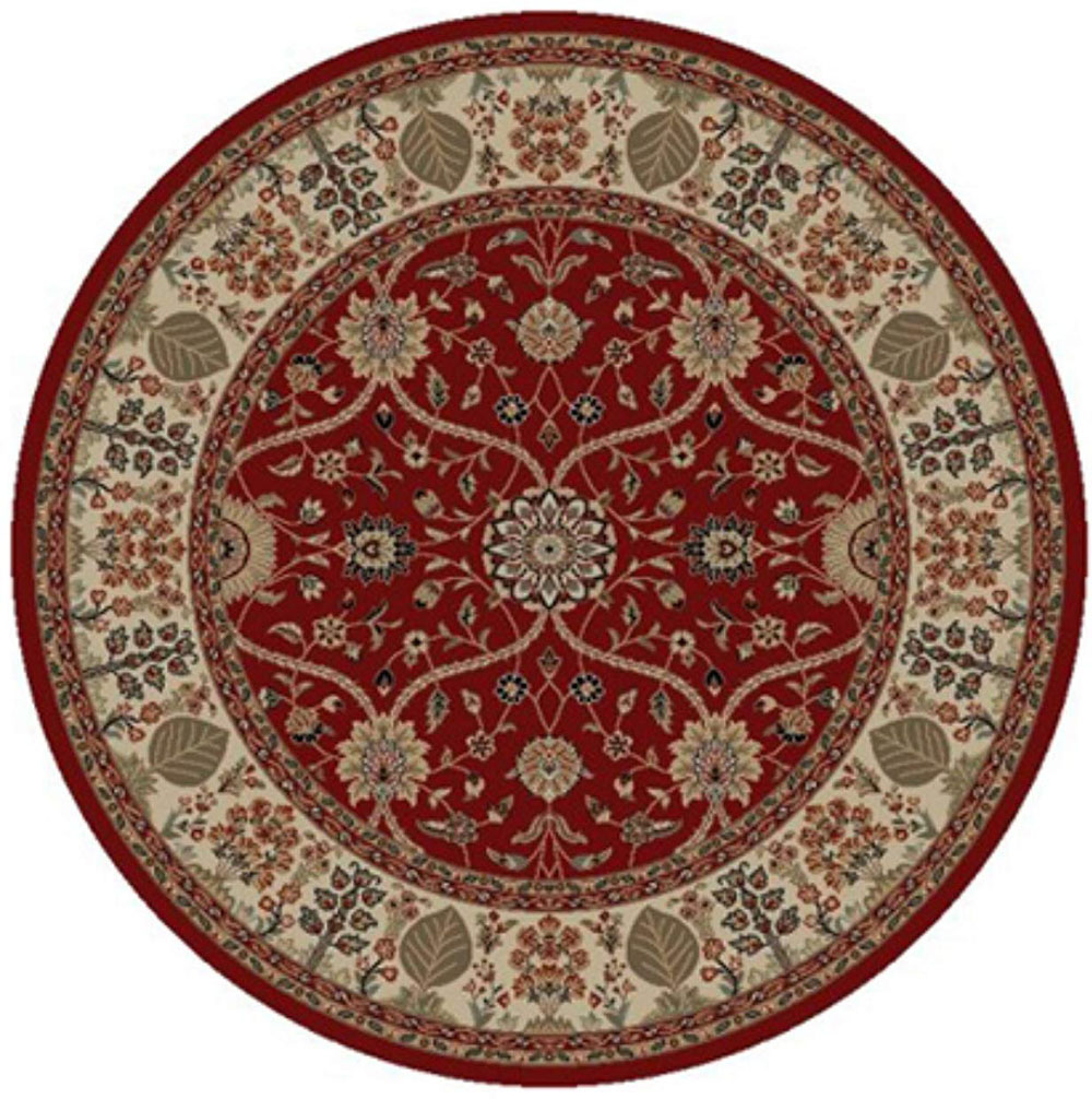 Concord Global Jewel VOYSEY RED Rug