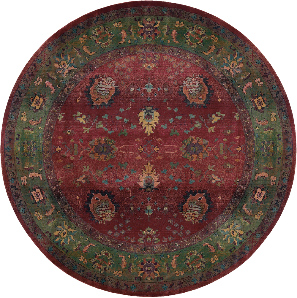 Oriental Weavers KHARMA 807C4 Red Detail