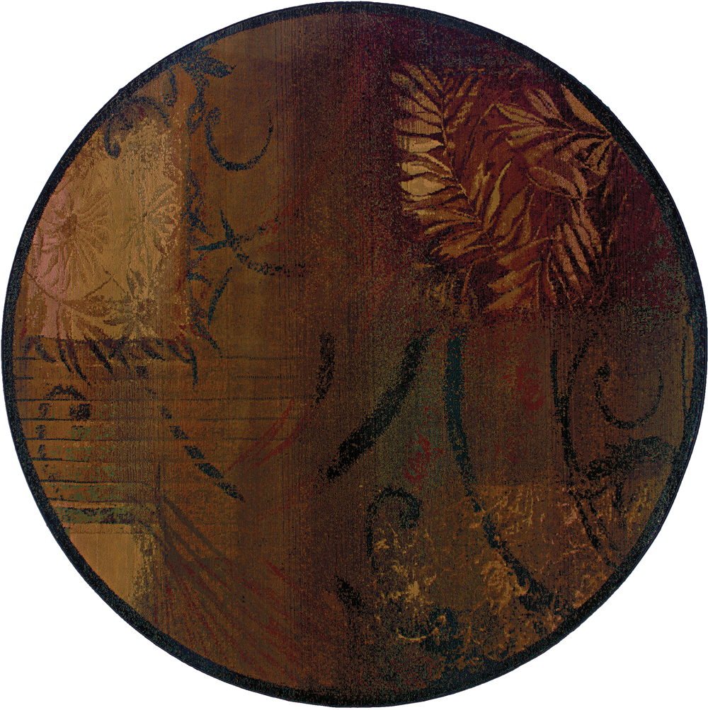 Oriental Weavers KHARMA II 1163B Brown Rug