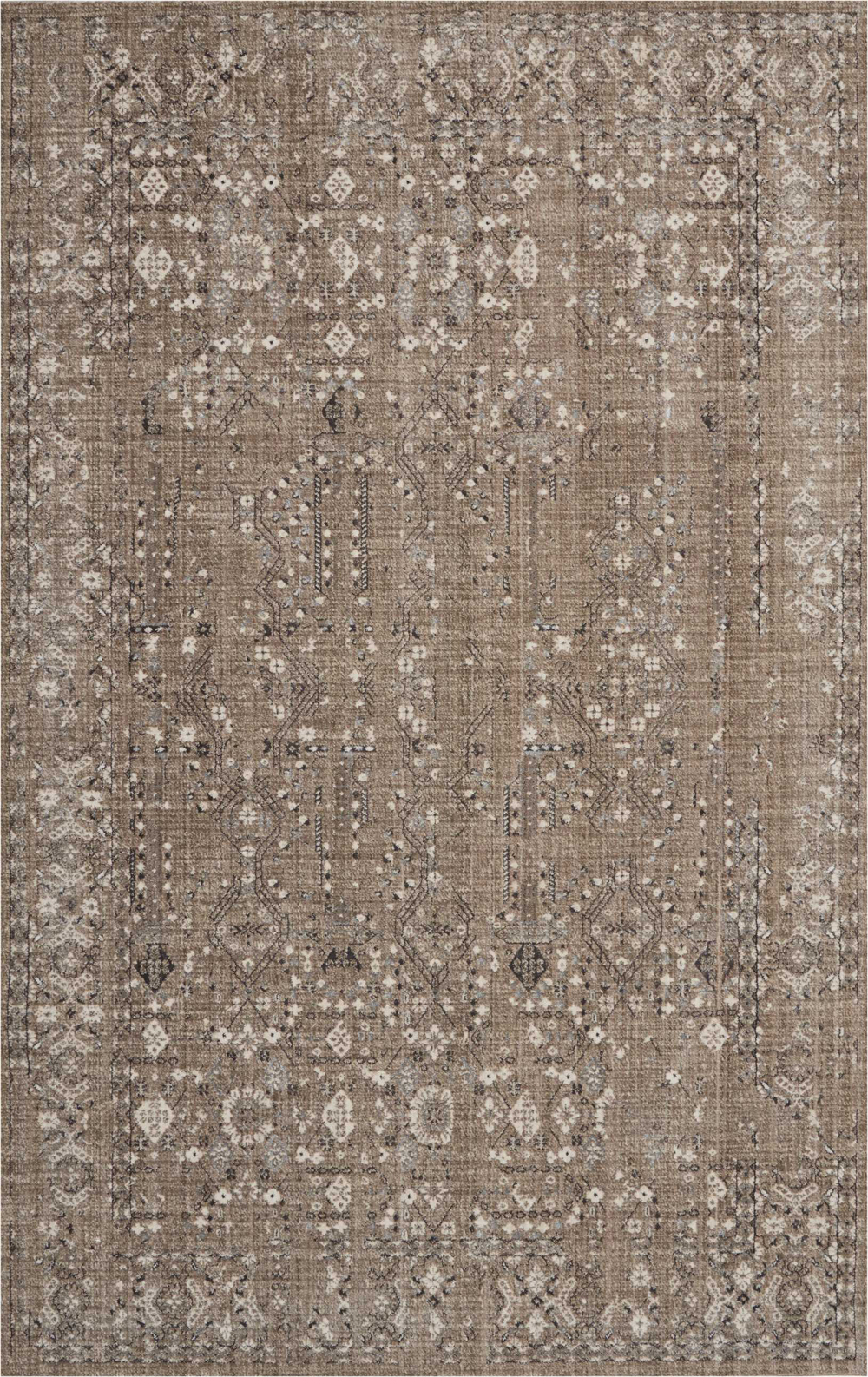 Kathy Ireland KI34 SILVER SCREEN KI343 LATTE Rug