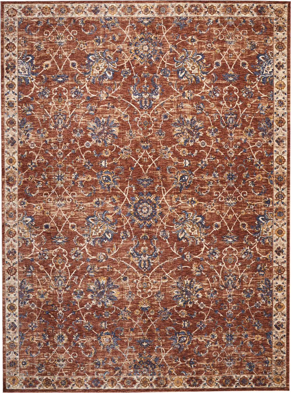 Nourison LAGOS LAG02 BRICK Rug