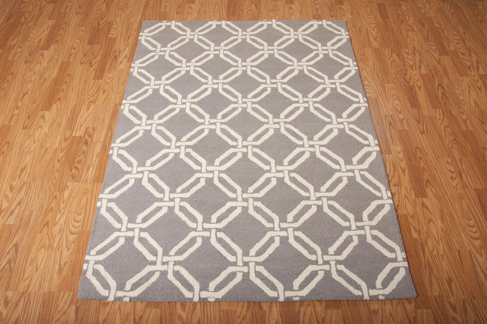 Nourison LINEAR LIN08 SILVER Rug