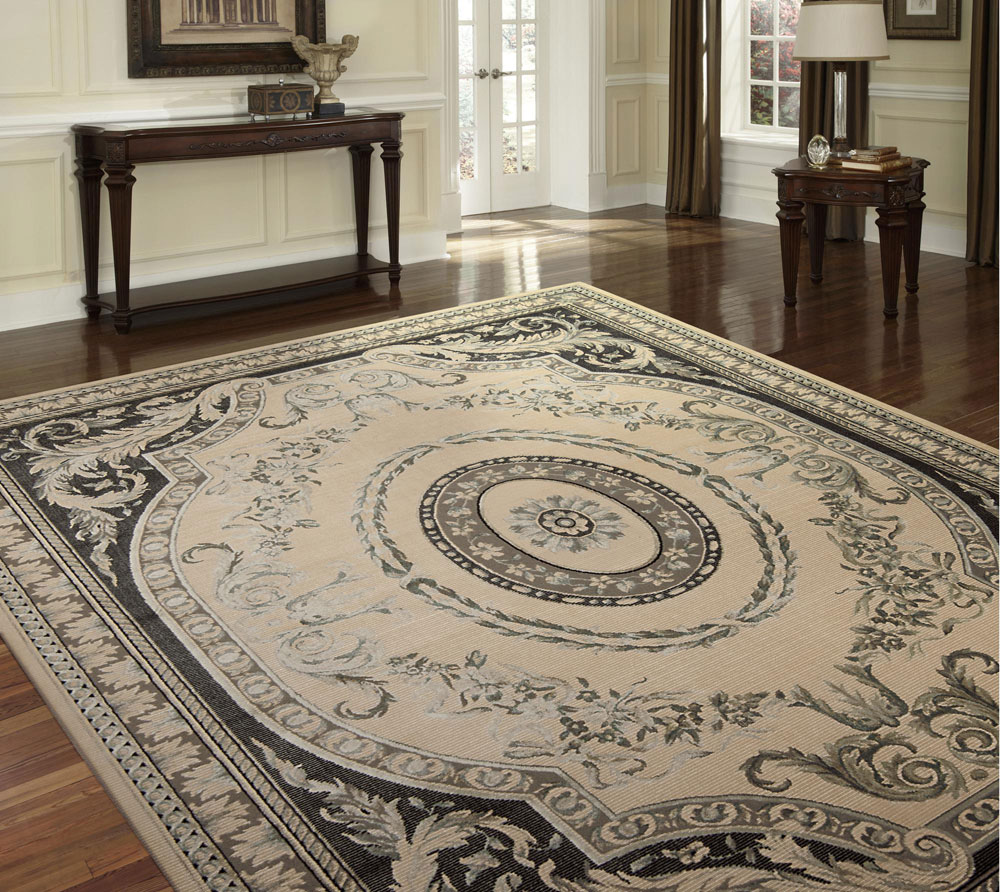 Michael Amini MA02 PLATINE MA200 IVORY Rug