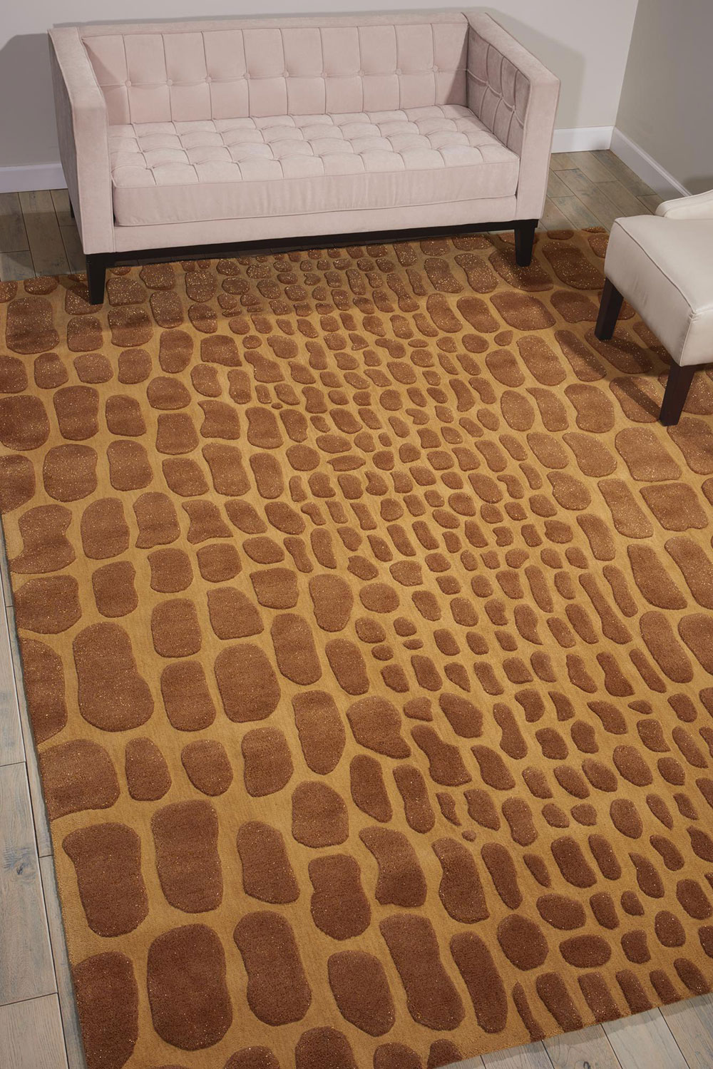 Michael Amini MA04 ZAMBIANA MA403 BEIGE Rug