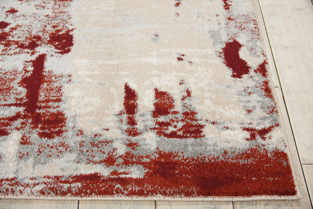 Nourison MAXELL MAE14 IVORY RED Rug