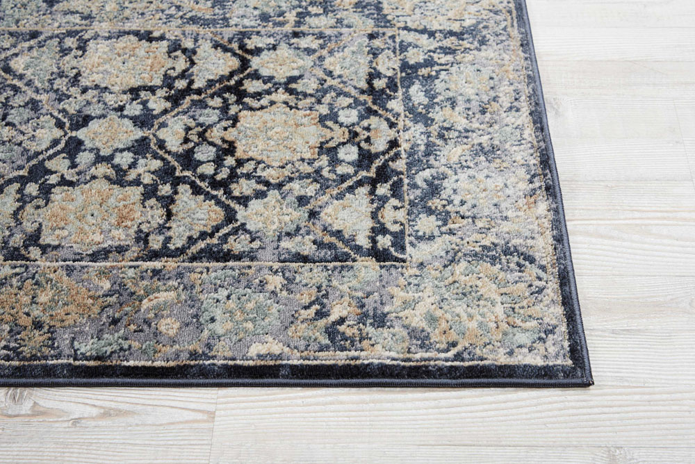 Kathy Ireland KI25 MALTA MAI09 NAVY Rug